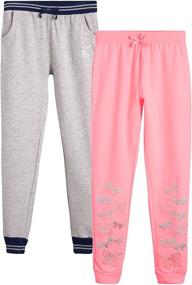 img 4 attached to Спортивные штаны Freestyle Revolution Girls Joggers