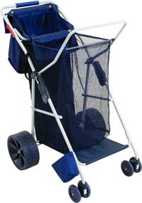 img 1 attached to 🏖️ Wonder Wheeler: The Ultimate Wide Beach Utility Cart for Every Beachgoer!