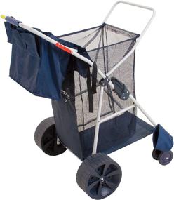 img 3 attached to 🏖️ Wonder Wheeler: The Ultimate Wide Beach Utility Cart for Every Beachgoer!