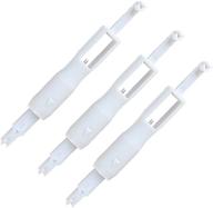 🪡 effortless needle threading tool for sewing machine - 3pcs, white logo