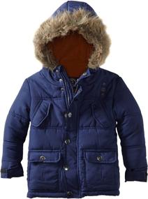 img 1 attached to 🧥 Urban Republic Little Snorkel Chocolate Boys' Jackets & Coats: Stylish and Warm Outerwear for Fashionable Kids