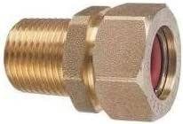 img 3 attached to Pro-Flex Brass Male Fitting 1/2 - Durable and Versatile Plumbing Solution