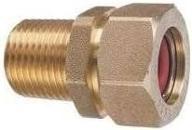 pro-flex brass male fitting 1/2 - durable and versatile plumbing solution logo