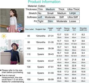 img 3 attached to KISBINI Несексуальная детская футболка с коротким рукавом для девочек, идеально подходит для одежды и активных игр.