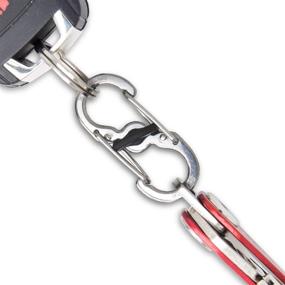 img 4 attached to 🔑 Enhanced KeySmart Compact Key Holder Upgrade - Quick Disconnect Clip made of Stainless Steel