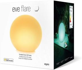 img 2 attached to 🏠 Apple HomeKit Enabled Smart Home Portable LED Lamp - Eve Flare, IP65 Water Resistant with Wireless Charging