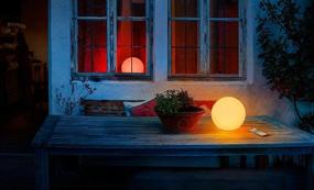 img 1 attached to 🏠 Apple HomeKit Enabled Smart Home Portable LED Lamp - Eve Flare, IP65 Water Resistant with Wireless Charging