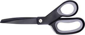 img 3 attached to Stanley 8” Premium Titanium Scissors: Non-Stick Blade, Ergonomic Handle | Gray/Black (SCI8TINS)