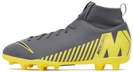 nike jr superfly club fg girls' shoes: unleash athletic power in style logo