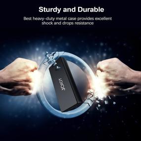 img 3 attached to Ultra-Fast JOIOT 500GB Portable External SSD: USB 3.1 Type C | Up to 540MB/s Speed | Lightweight Design for Mac, Windows, Android, Linux