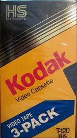 img 2 attached to 📼 Kodak T-120 Video Cassette Pack - Blank 3-Pack