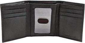 img 3 attached to Genuine Slimfold Men's Accessories by Rolfs: Trifold Blocking Wallet