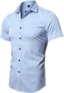 fly hawk button sleeve shirts for men's clothing logo