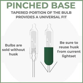 img 1 attached to 612 Vermont Christmas Replacement Incandescent Light Bulbs for Incandescent Bulbs