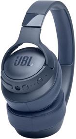 img 1 attached to JBL Tune 760NC Wireless Headphones with 🎧 Active Noise Cancellation in Blue: Lightweight and Foldable.