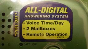 img 2 attached to SOUTHWESTERN BELL FA-970 Digital Answering System: Enhanced with Dual Voice Mailboxes for Optimal Efficiency in Communication