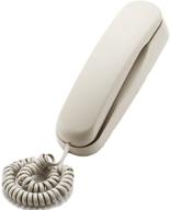 kerlitar k-037 waterproof slim-line corded phone wall mountable landline telephone for office home hotel bathroom (beige) - moisture-proof logo