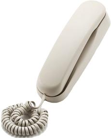 img 4 attached to KerLiTar K-037 Waterproof Slim-line Corded Phone Wall Mountable Landline Telephone for Office Home Hotel Bathroom (Beige) - Moisture-Proof