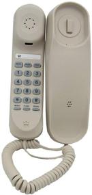 img 2 attached to KerLiTar K-037 Waterproof Slim-line Corded Phone Wall Mountable Landline Telephone for Office Home Hotel Bathroom (Beige) - Moisture-Proof