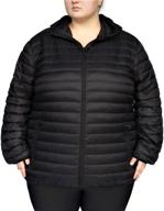 extended plus size snow country outerwear packable down hooded coat logo