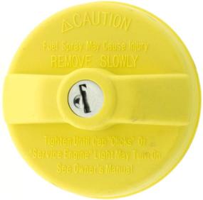 img 1 attached to 🔒 Stant Flex Fuel Regular Locking Fuel Cap, Yellow: Secure, Reliable, and Convenient