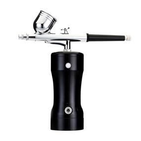 img 4 attached to 💄 Snefe Airbrush Kit: Rechargeable Mini Compressor Spray Gun for Makeup, Nails, Art & More