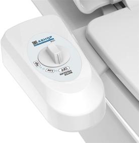 img 4 attached to 🚽 Ultimate Comfort and Hygiene with ABHQP Bidet: Non-Electric Mechanical Toilet Seat Attachment with Fresh Water Spray, 18 Months Warranty BC01
