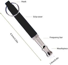 img 2 attached to 2020 Upgrade HEHUI Dog Whistle with PDF Electronic Training Tutorial - Adjustable Pitch Stainless Steel Dog Training Whistle for Safety, Complete with Free Lanyard