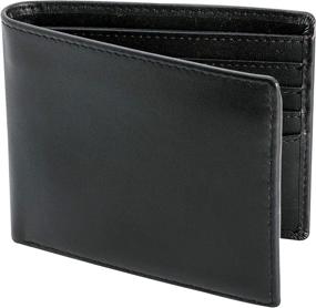 img 4 attached to 🔒 Ultimate Protection: Leather Bifold Wallet with Secure Blocking Windows