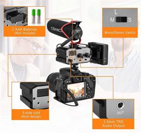 img 2 attached to Comica CVM-AX1 Audio Mixer Adapter Review: Dual Channel 3.5mm Port Camera Mixer Supporting Real-time Monitoring for Canon, Nikon, Sony, Panasonic DSLR Camera Camcorders