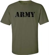 👕 tall vintage army t-shirts in olive, available in x-large - by joes usa логотип