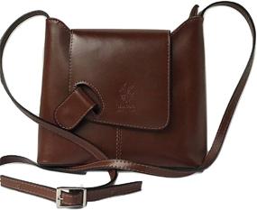 img 4 attached to 👜 Stylish and Functional: LaGaksta Isabella Leather Crossbody Bag