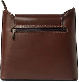 img 3 attached to 👜 Stylish and Functional: LaGaksta Isabella Leather Crossbody Bag