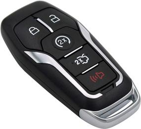 img 3 attached to 🔑 Бесключевой смарт-ключ Keyless2Go 5 кнопок: Замена приближения пульта управления для Ford M3N-A2C31243300 164-R7989