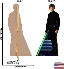 img 3 attached to Cardboard People Skywalker Cutout Standup