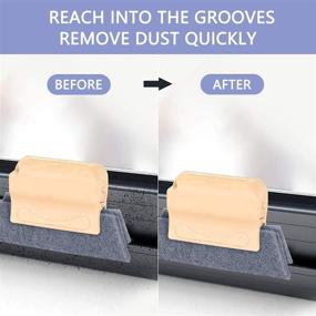 img 2 attached to Maylai 6PCS Creative Groove Cleaning Brush: Effortlessly Clean All Corners and Gaps with Magic Window Cleaning Power