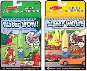 img 4 attached to 🎨 Melissa & Doug Reusable Water Reveal Activity Arts & Crafts Kits