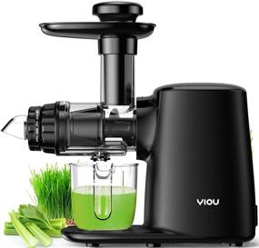 img 4 attached to YIOU Cold Press Slow Masticating Juicer Machines with 3 Modes Vegetable and Fruit Extractor, Easy to Clean BPA-free High Hardness Tritan Material, Black (SJ-Black)