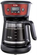 enhance your coffee experience with the mr. coffee 12-cup programmable coffeemaker - strong brew selector, stainless steel logo