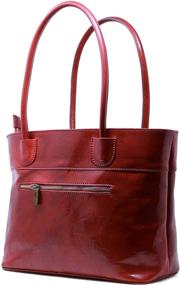 img 3 attached to Stylish and Functional Floto Italian Leather Shoulder Handbag for Women