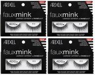 ardell faux mink 812 black false 👁️ lashes - bundle of 4 pairs: enhance your look! logo