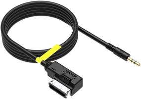 img 4 attached to 🔌 CHELINK AMI MMI AUX 3.5mm Jack Aux-in MP3 Adapter Cable for A-u-d-i, V-w models and more