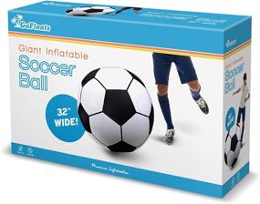img 1 attached to Giant Inflatable ⚽ Soccer Ball by GoFloats