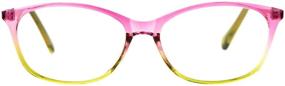 img 3 attached to 👓 Classic Women's Oval Rectangular Reading Glasses with a Minimalist Design - Ideal for Mod Fashion