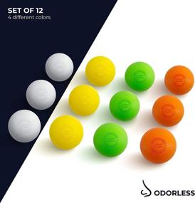 img 3 attached to Victorem Lacrosse Balls: Set of 12 Odourless and Durable Therapy Balls - Perfect for Myofascial Release and Muscle Knot Removal