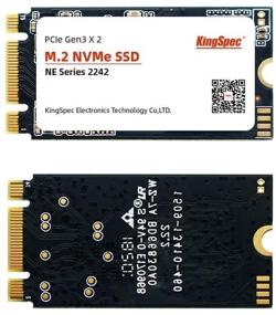 img 2 attached to High-Performance KingSpec 1TB M.2 2242 NVMe PCIe SSD - Internal Solid State Drive for Ultrabooks