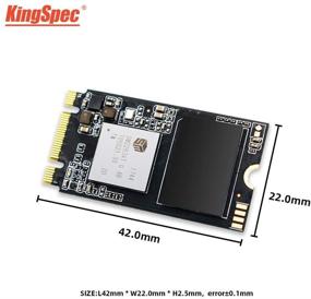 img 3 attached to High-Performance KingSpec 1TB M.2 2242 NVMe PCIe SSD - Internal Solid State Drive for Ultrabooks