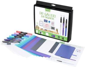 img 1 attached to 🎨 Crayola DIY Gallery Wall Art Set & Origami Kit - Craft Kit with Over 30 Pieces