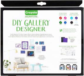 img 3 attached to 🎨 Crayola DIY Gallery Wall Art Set & Origami Kit - Craft Kit with Over 30 Pieces