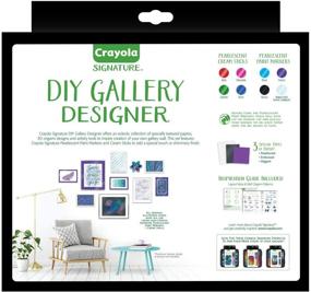 img 2 attached to 🎨 Crayola DIY Gallery Wall Art Set & Origami Kit - Craft Kit with Over 30 Pieces